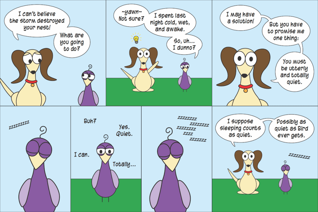 221. Quiet is&nbsp;Relative